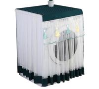 Washing Machine Cover Fully Automatic Washing Machine Cover Tassel Pendant with Lace Embroidery Sunscreen of Drum(Style-E2)