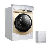 Washing Machine Cover, Sunscreen Dustproof Cover with Zipper, Outdoor Washing Machine Cover, For Front Load Washer (M(60cm*45cm*85cm))