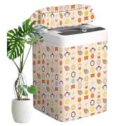 Washing Machine Cover | Top Loading Machine Cover with Zipper, Waterproof Dustproof Oxford Cloth Protector for Appliances Balcony Apartment