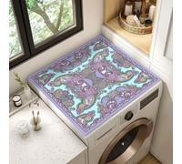 Washing Machine Cover,Washer And Dryer Countertop，Color 3：40 x50 cm | Scratch-Resistant,Quick-Drying,Washer Or Dryer Top Protector Mat,Non-Slip Laundry Room Shelf Pad,Universal,Kitchen,Bathroom