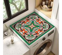 Washing Machine Cover,Washer And Dryer Countertop，Color 4：40 x50 cm | Scratch-Resistant,Quick-Drying,Washer Or Dryer Top Protector Mat,Non-Slip Laundry Room Shelf Pad,Universal,Kitchen,Bathroom
