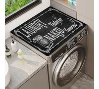 Washing Machine Cover Washing Machine Cover Washing Machine Pad Washing Machine Dryer Covers for the Top Can Be Cut to Size for Kitchens Bathrooms Coffee Table Microwave