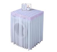 Washing Machine Cover Washing Machine Covers Embroidery Lining Lace All-Inclusive Drum Cover(Color9,60x60x85CM)