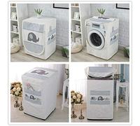 Washing Machine Cover Waterproof elephant Sunscreen Thicker Fabric Design for Easy use Washing Appliance Dustproof Protector 60x65x85CM