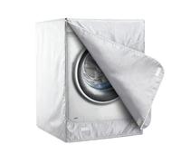 Washing Machine Covers for Outdoor, Dustproof Protection on 3 Sides and Durable Front Loading Machine with Long Tail, All-Weather Protection Function, Cover for appa