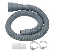 Washing Machine Dishwasher Drain Hose Extension Kit, Prevents Connection Damage Gray, 70cm (70CM)