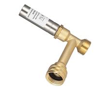 Washing Machine Dishwasher Pipe Noise Stop 3 / 4inch Thread Water Hammer Arrestor for Quiet Appliance Operate Enduring Washing Machine Dishwasher Pipe Noise Stop