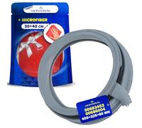 Washing Machine Door Seal 400 x 325 x 80 mm with the Original Code 00683453 683453 00686004 686004 for Bosch for Siemens for Balay - Complete with Microfibre Cloth - MONTERAL