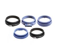 Washing Machine Door Seal Ring Cuff Hatch ，Compatible For Haier，0020300926A, 0020300657S, 0020300601R, 0020300601J Waterproof Rubber Sealing Ring Manhole Cover Parts(0020300657S)