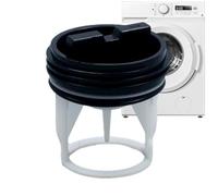 Washing Machine Drain Cap, Washing Machine Drainage Pump Cover - Drain Pump Cover for | Fluff Filter, Laundry Replacement Part to Keep It Pul