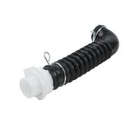 Washing Machine Drain Hose 2.5m Right Angle End | 2.5 metre length, 90 degree end, fits flush to wall, prevents kinking, compatibility