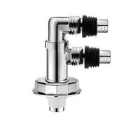 Washing Machine Drain Hose Connector Drain Pipe Adapter ABS Joint for Leak Frees Performances & Easy Installation Pipe Coupler