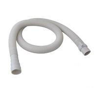 Washing Machine Drain Hose Extension for Balcony Fitting For Full Automatic and Top Loading Washers to Enhance Water Discharge Efficiency (white-2m)