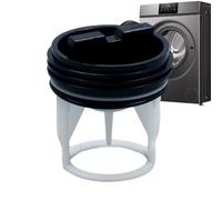 Washing Machine Drain Outlet Seal Cover, Washing Machine Drain Outlet Plug - Washer Pump Cover, Spare Part for Lint Filter for Debris