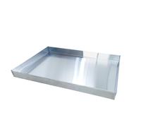 Washing Machine Drain Pan, Dishwasher Drain Tray, Oil Drain Pan, Floor Protection Mat, No Hole Design, 40x40x2cm (15.7x15.7x0.8in) - Heavy Duty Water Catcher