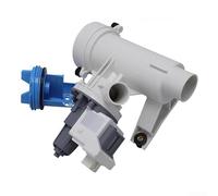 Washing Machine Drain Pump and Filter Assembly Replacement , | Compatible with WH11X29539, 120V-60Hz ABS Motor Unit Efficient Removal and , Gray and Blue