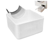 Washing Machine Drain Tray, Washer Drip Pan, Leak-Proof Tight Fit Easy Install, Washing Machine Drain Funnel, for Basement Apartment Mobile Home Garage Homeowners Landlords Residents