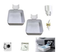 Washing Machine Drain Tray With Deflector (Universal), Washing Machine Drain Tray, 3d Printed Drip Tray, Waterproof, Front Loader (B2PC)