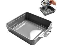 Washing Machine Drainage Tray, Leakproof Washer Drain Pan With Drain Funnel | Easy Installation Drip Tray For Basement, Apartment, Mobile Home, Garage, Homeowner, Landlord, Tenant