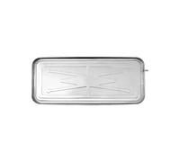 Washing Machine Drip Tray， Air Conditioner Drip Tray Condensate Drain Pan Stainless Steel Outdoor Unit Multiple Sizes(84 * 37.5 * 2.5cm/33 * 15.8 * 1in)