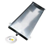 Washing Machine Drip Tray， Stainless Steel AC Drip Pan, Leak .ion, Multiple Sizes for HVAC and Washers(80x80cm(32x32in))