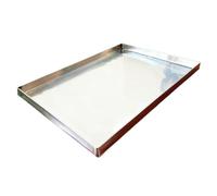 Washing Machine Drip Tray， Stainless Steel Air Conditioner Drip Pan For Condensate Drain Multiple Sizes(20x10cm(8x4in))
