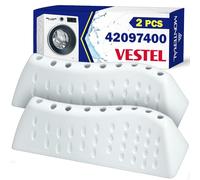Washing Machine Drum Paddle 2 Pieces 140x47x41 mm with Original Code 42097400 for Vestel - Warranty 10 Years - MONTERAL