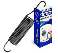Washing Machine Drum Tension Spring 165 mm x Ø25 mm with the Original Code 4176890 04176890 4473970 04473970 for Miele 02050383 for Quelle - Warranty 10 Years - MONTERAL