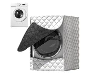 Washing Machine & Dryer Cover - Compact Shield 52 X 85 X 60 Cm, 210D Oxford Cloth Layer, UV Resistant Insulated Protection With Waterproof | Placem Device Protection