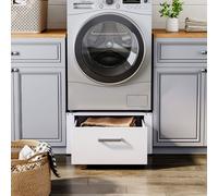 Washing Machine Dryer Pedestal with Drawer
