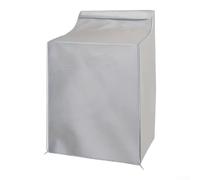 Washing Machine Dust Cover, Drum Washer Protector | Oxford Cloth, Weather Resistant for Indoor Outdoor Use, Black, 1 Pack