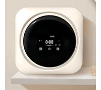 Washing Machine Electric Clothes Dryer Home, Portable, Compact Dryer, Underwear, Portable Dryer for Apartments, Stainless Steel Drum,