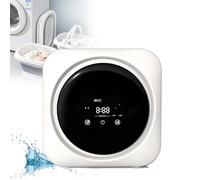 Washing Machine Electric Clothes Dryer Home Portable & Dryer, 3.5 L Front Load Tumble Laundry Dryer with LCD Touch Screen, Stainless Steel Tub for Apartment, Home, Dorm-220V,
