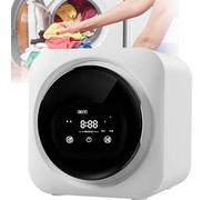 Washing Machine Electric Clothes Dryer Wall Mounted Automatic,3.5l, Stainless Steel Drum, Led Touch Panel, Multiple Modes, Intelligent Anti-Fa