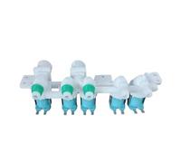 Washing Machine Electric Water Inlet Solenoid Valve,Compatible For Samsung DC97-15459G 120V 60Hz,five-head Drum Washing Machine Accessories