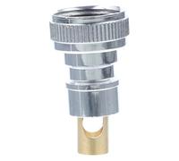 Washing Machine Faucet Adapter Valve 3/4 Inch Hose Connector | Copper and Rubber Build, Automatic Water Stop and Leak Prevention, for Hose Pipe Connection