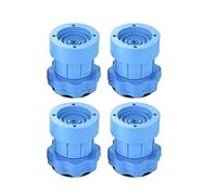 Washing Machine Feet Pads, Anti Vibration Rubber Mat, Steady Spin Floor Protection Non Slip Pads, Furniture Feet for Dryer, Refrigerator, Microwave, Oven (Blue)