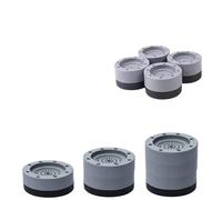 Washing Machine Feet Pads, Vibration Damping Feet For Washer Lifting Rubber Pads Slip Mute Furniture Leveler Universal(A6)