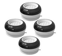 Washing Machine Feet Washing Machine Vibration Pads Anti Vibration Washing Machine Support Feet Stabilizer Washing Machine Base Foot 4 Pads(White)