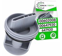 Washing Machine Filter 78 x Ø 64 mm with the Original Code 00647920 00602008 00605010 for Bosch for Siemens for Balay for Constructa for Neff - Warranty 5 Years - ONIX TECH