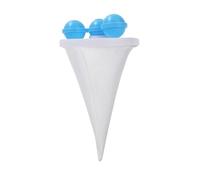 Washing Machine Filter Bag Lint Hair Catcher Pet Remove Clothes Cleaning Tools Reusable Dirt Collection Laundry Ball High-Efficiency Cleaning(A- Blue)