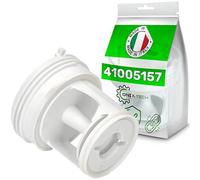 Washing Machine Filter for the Sump Pump with Original Code 41005157 for Candy for Hoover for Iberna - MADE IN ITALY - Warranty 5 Years - ONIX TECH