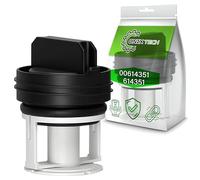 Washing Machine Filter with the Original Code 00614351 614351 for Bosch for Siemens iQ100 iQ300 iQ500 iQ700 varioPerect Maxx Classixx Avantixx - Warranty 5 Years - ONIX TECH