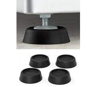 Washing Machine Foot Pads for Anti-vibration and Anti-Walk | Washer and Dryer Anti Slip Mat with Rubber Technology | Ideal for Vibration Reduction and Shock Absorber | Rubber Isolation Feet Set of 4