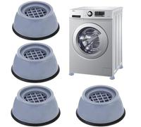 Washing Machine Foot Pads, Pack of 4 Vibration Damper Washing Machine, Anti Vibration Washing Machine Feet Vibration Damper Pads, Anti Vibration Damper for Washing Machine, Dry