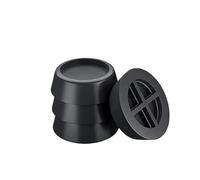 Washing Machine Foot Pads Washing Machine Rubber Foot Pads Black White 6.5cm 4/8/12 Pcs(Black 6.5cm,8pcs)