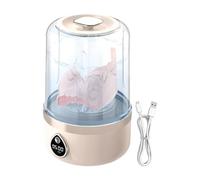 Washing Machine For Underwear,Portable Washing Machine With LED Display | Compact Washing Tool With Deep Cleaning For Kids, Camping, Travel, Apartment And Baby Socks