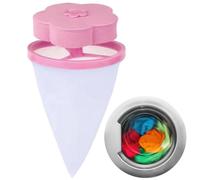 Washing Machine Hair Catcher | Pet Hair Remover Against Wrapping | Conical Washing Machine Lint Mesh Bag for Men and Women, Washing Machine Lint Filter Cleaning Tools
