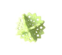 Washing Machine Hair Removal Device Clothes Clean Laundry Ball Retaining Filter Snowflake Hollowed Out Anti-Winding Laundry Ball,1pcs Green,China
