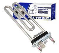 Washing Machine Heater Element 1750W 230V with Original Code 8581327372315 3792301206 1327372312 1326475009 for Electrolux for AEG - Warranty 10 Years - MONTERAL